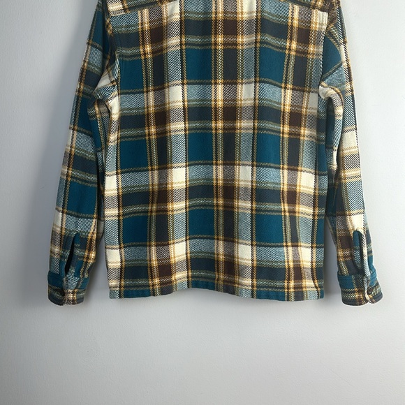Outerknown Yellow and Blue Plaid Shirt - Picture 11 of 16